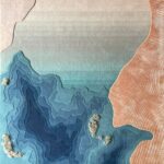 10.1 wall art rug, wall art, hand made wall art