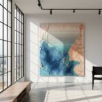 10.2 wall art rug, wall art, hand made wall art