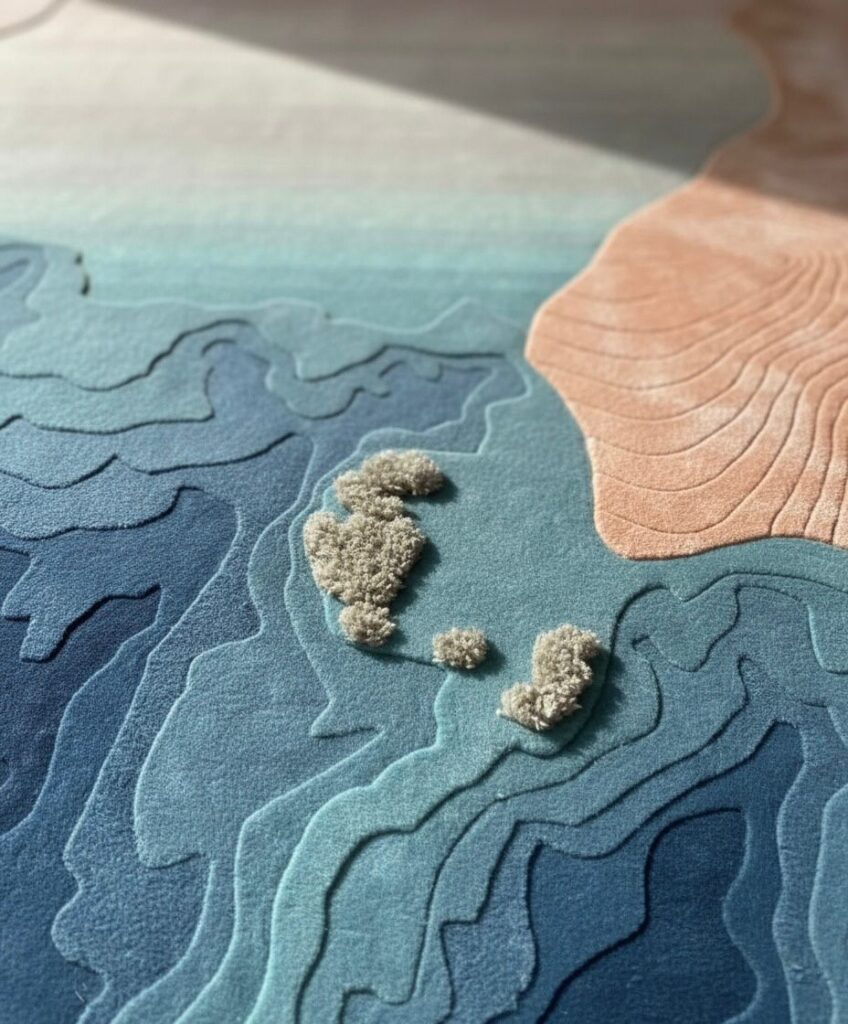 10.3 wall art rug, wall art, hand made wall art