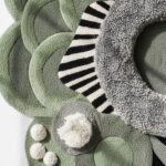 3.3 wall art rug, wall art, hand made wall art