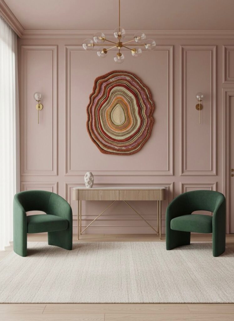 5.2 wall art rug, wall art, hand made wall art