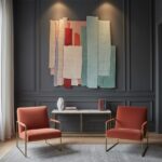 6.2 wall art rug, wall art, hand made wall art