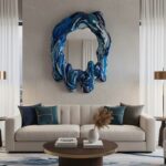 7.2 wall art rug, wall art, hand made wall art