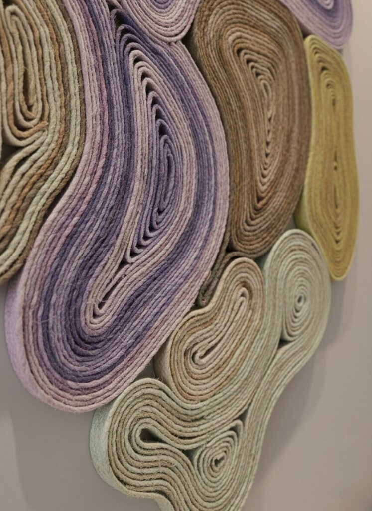 8.3 wall art rug, wall art, hand made wall art